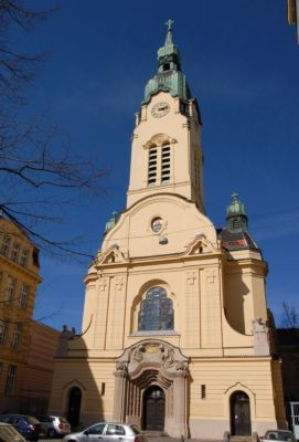Brno, kostel Neposkvrněného početí Panny Marie na Křenové